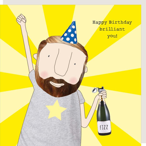 Brilliant Boy Card by Rosie