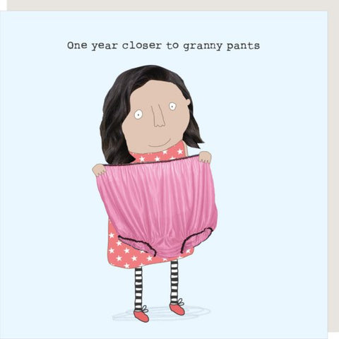 Granny Pants Card by Rosie