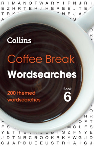 Coffee Break Wordsearches Book 6 by Collins Puzzles