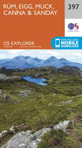 OS Explorer 397: Rum, Eigg, Muck, Canna & Sanday