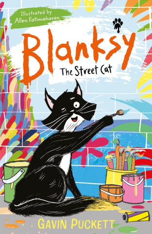 Blanksy, the Street Cat by Gavin Puckett