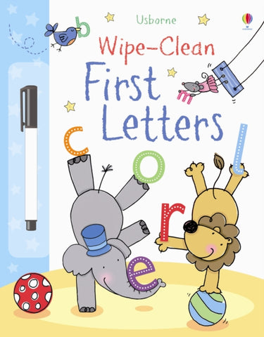 Wipe Clean Books First Letters