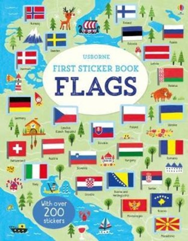 First Sticker Book: Flags by Holly Bathie