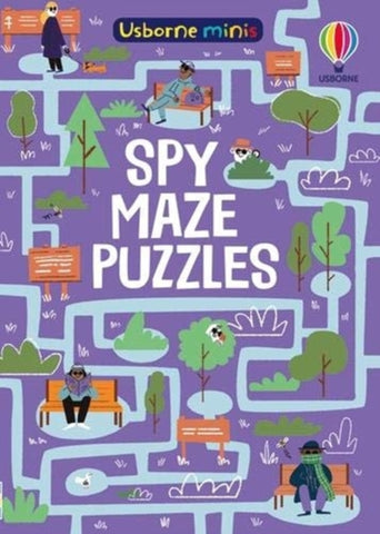 Spy Maze Puzzles by Kate Nolan