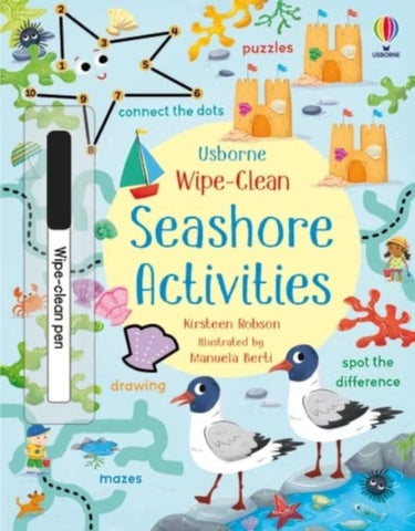 Wipe-Clean Seashore Activities by Kirsteen Robson