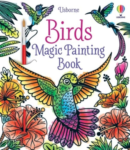 Birds Magic Painting Book by Marcella Grassi