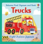 Usborne First Jigsaws and Book: Trucks by Abigail Wheatley