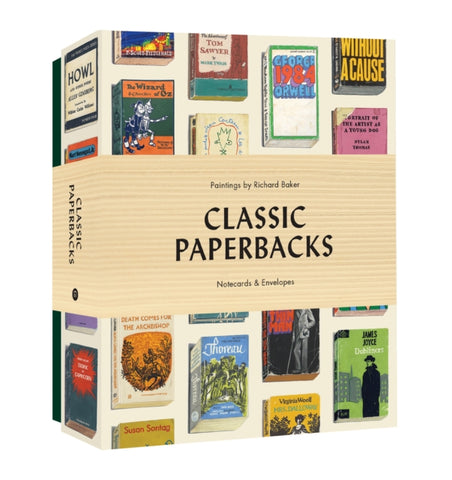 Classic Paperbacks: Notecards and Envelopes by Richard Baker