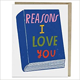 Reasons I Love You Card by Lisa Congdon