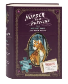 Murder Most Puzzling The Missing Will 500-Piece Puzzle by  Steph von Reiswitz