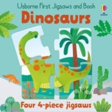 Usborne First Jigsaws And Book: Dinosaurs by Matthew Oldham