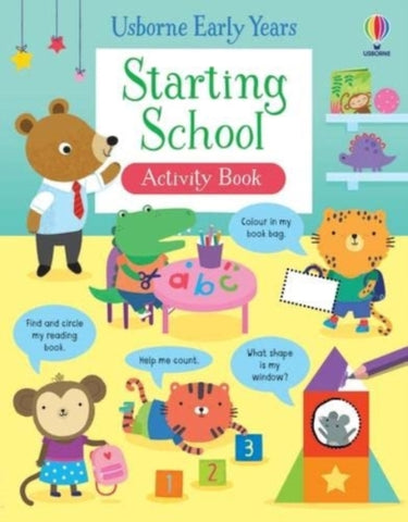 Starting School Activity Book by Jessica Greenwell