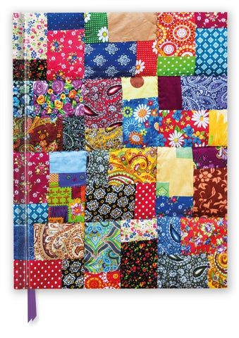 Patchwork Quilt Blank Sketch Book by Flame Tree
