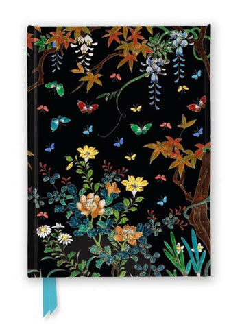 Cloisonné Casket with Flowers and Butterflies Foiled Journal