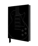 Black Gibson Guitar Artisan Art Notebook