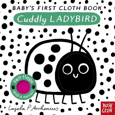 Baby's Fist Cloth Book Cuddly Ladybird