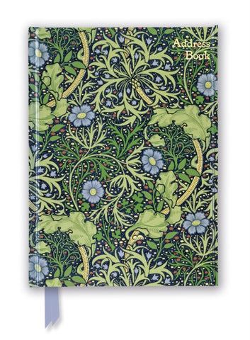William Morris: Seaweed Address Book by Flame Tree