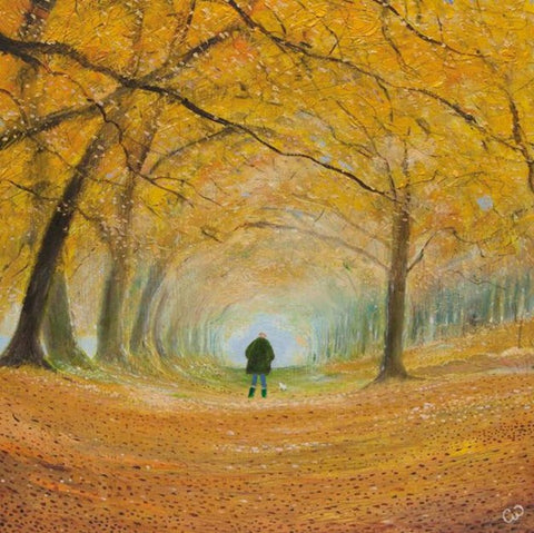 Autumn Walk Card