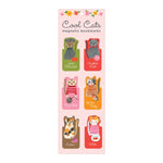 Cool Cats Magnetic Bookmarks