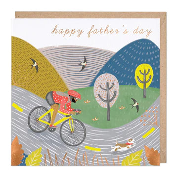 Cycling Father's Day Card
