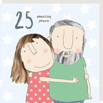 25 Amazing Years Card by Rosie