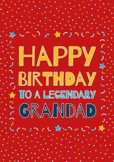 Legendary Grandad Card
