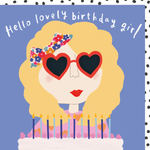 Lovely Girl Card