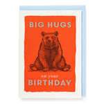 Big Hugs Birthday Card