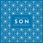 Super Amazing Son Birthday Card