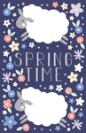 Spring Time Sheep Cards 6-pack