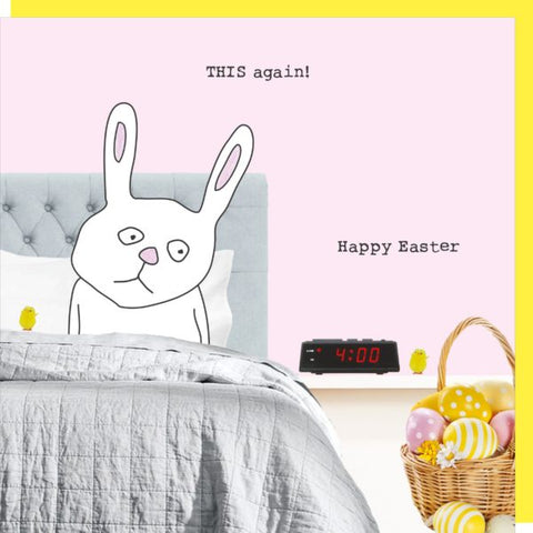 This Again Easter Bunny Card
