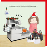 Bagging Area Xmas Card