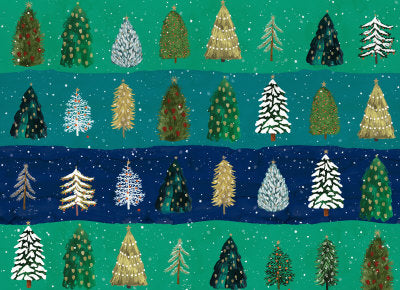 Wild Winter Forest Wrapping Paper by Roger La Borde