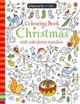 Colouring Book: Christmas with Rub-Down Transfers by Sam Smith