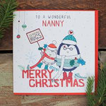 Wonderful Nanny Christmas Card