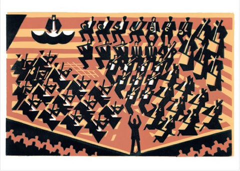 Orchestra Card by Peter Shread