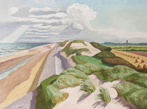 Norfolk Coast (Waxham to Winterton) Card by John Northcote Nash