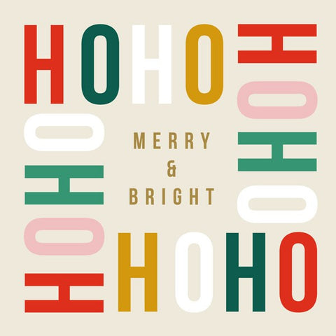 Ho Ho Ho 6 Pack Cards