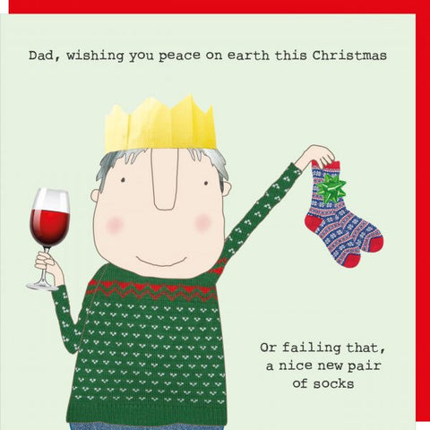 Dad Socks Card